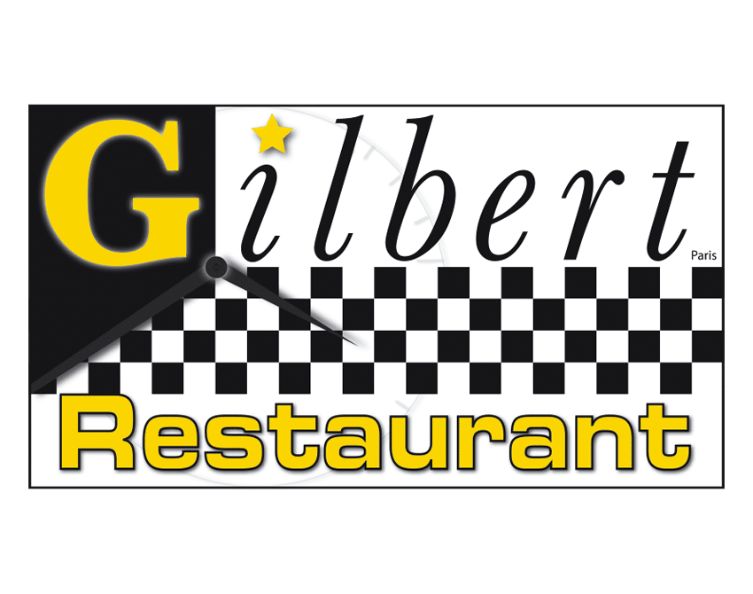impression du logo-restaurant-gilbert